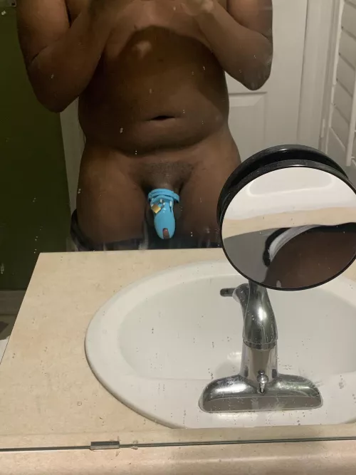 In my new cage :) by Identity_Burner