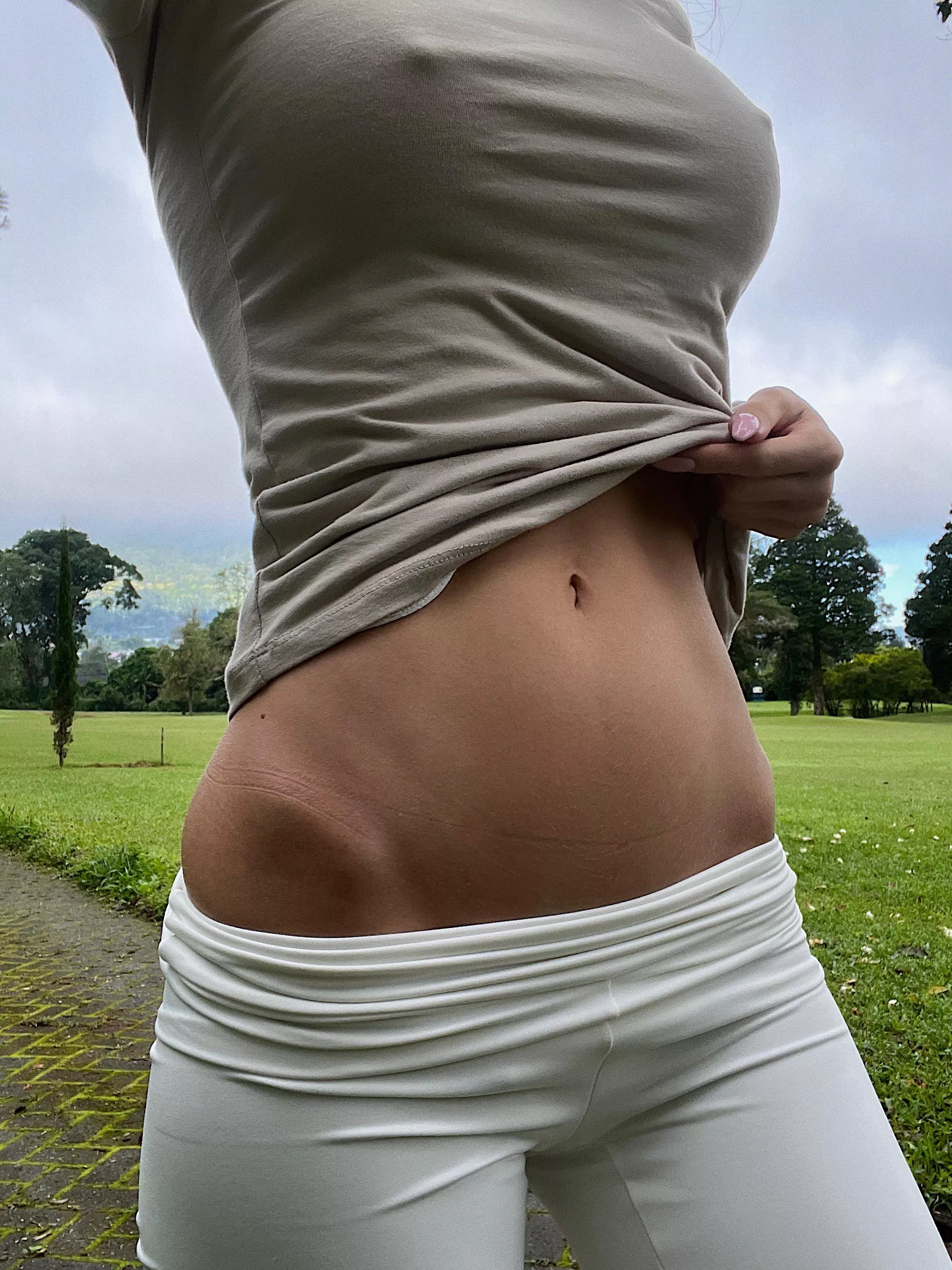 It was cold running today <3 posted by mykarii