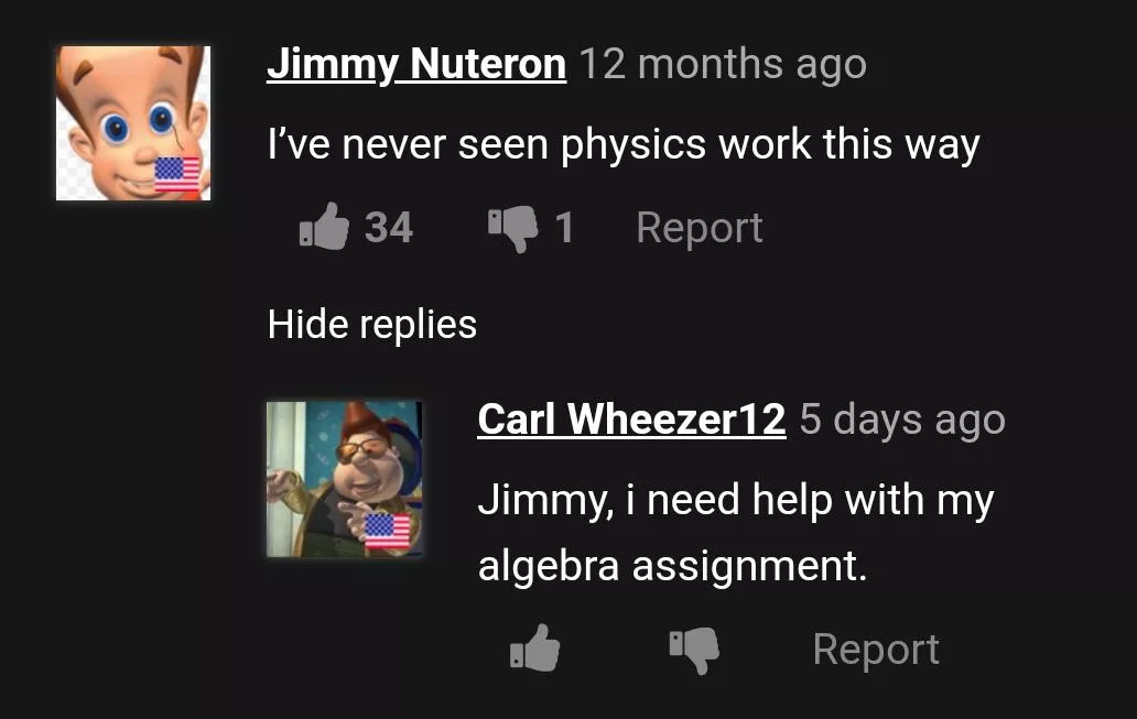 Jimmy posted by Alittleretard