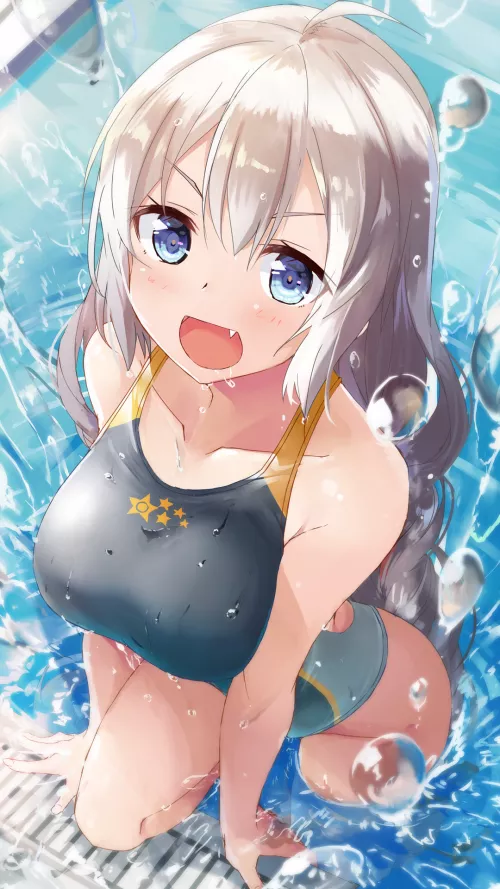 Kizuna Akari Feel Energetic after Swimming [VOICEROID] (Daidou) by ecchi_neko