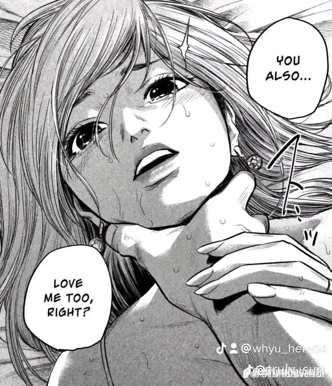 LF Mono Source: choking, sweat, “you also love me too, right?”, audio sfx, tears posted by TinyImagination9485