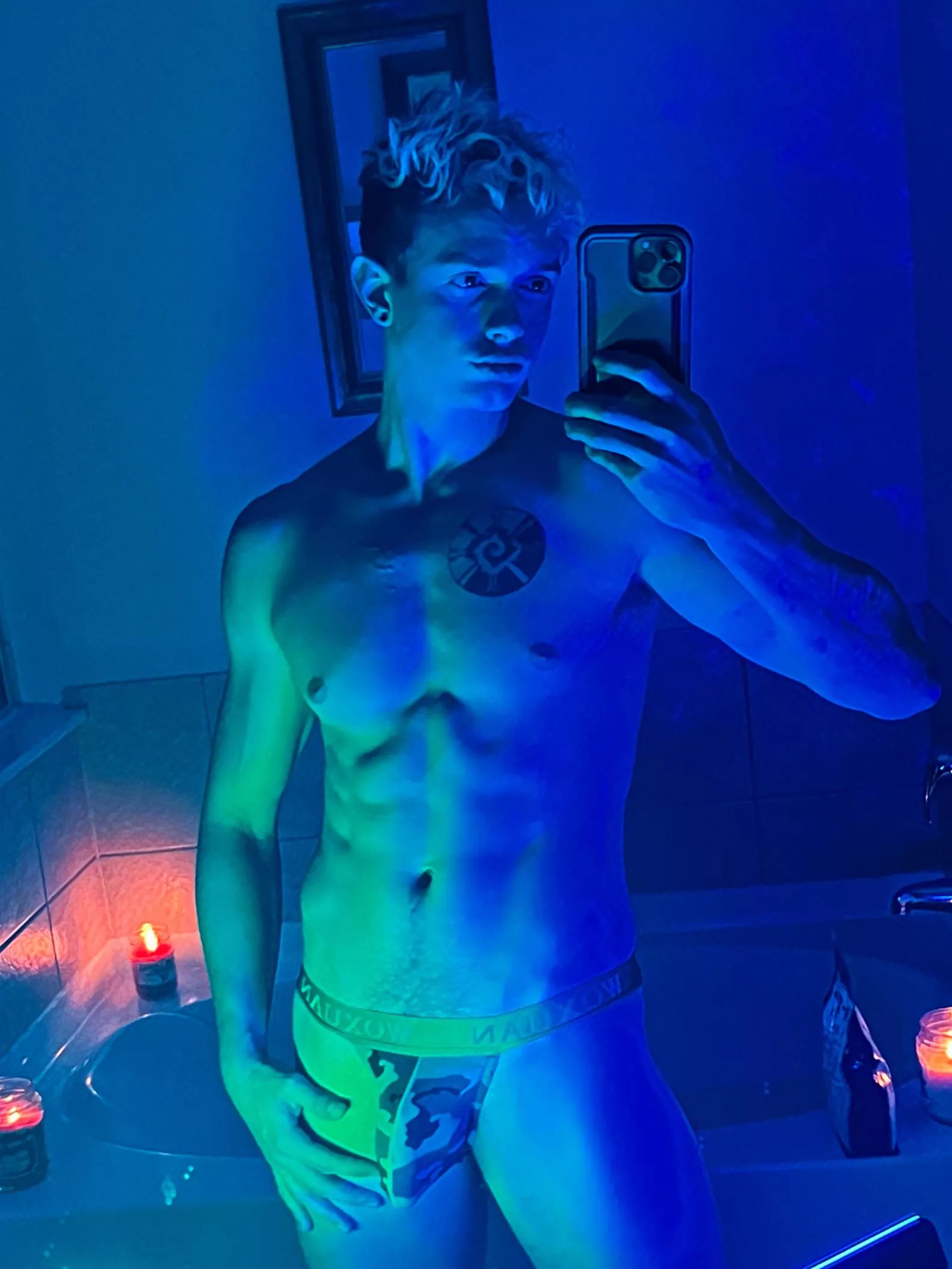 Love a nice pair of jockstraps 💚💙 posted by seth_tylerrr