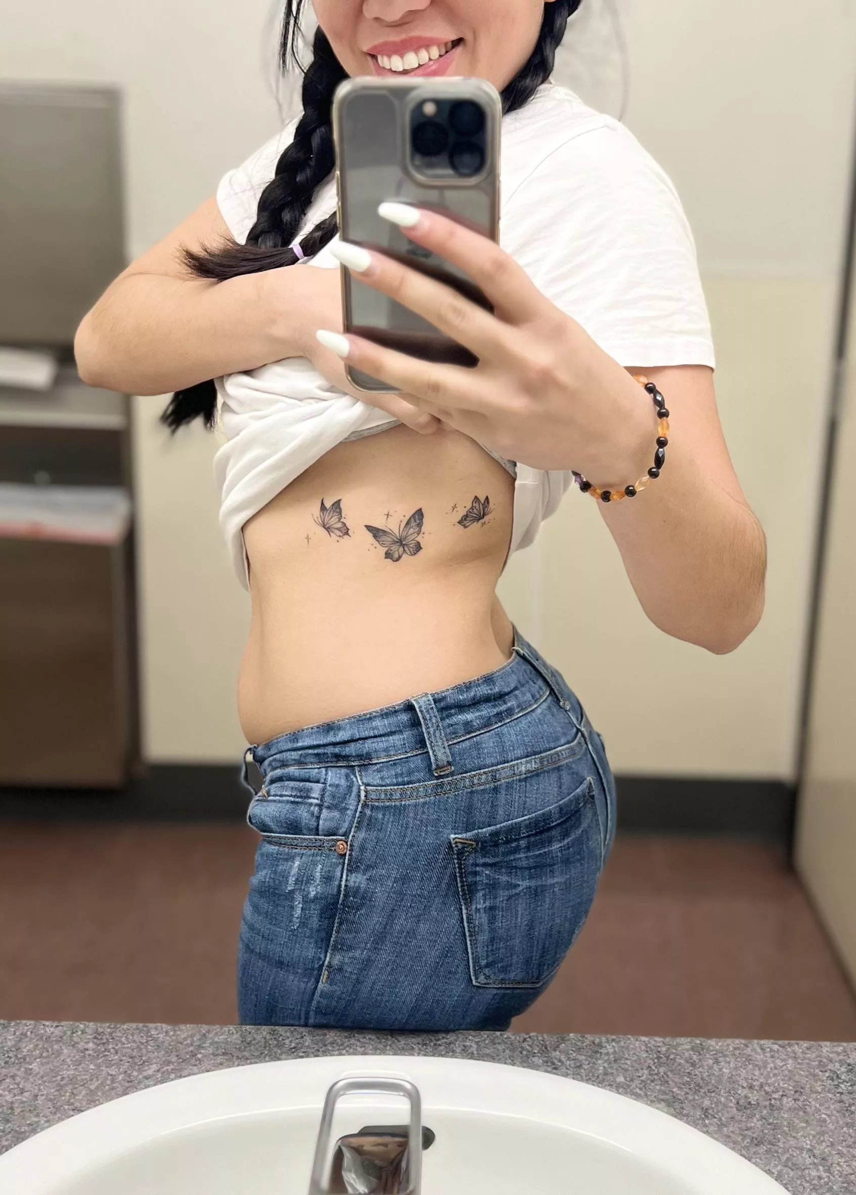 Love my new early birthday present! 🦋 [F] posted by Latinawifepics2