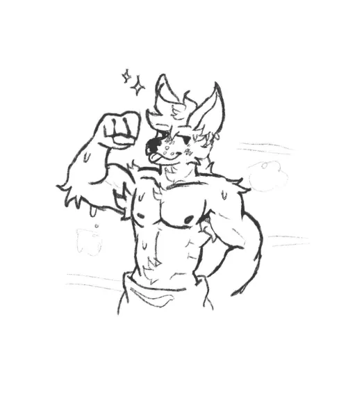 Post workout by WuttyNut