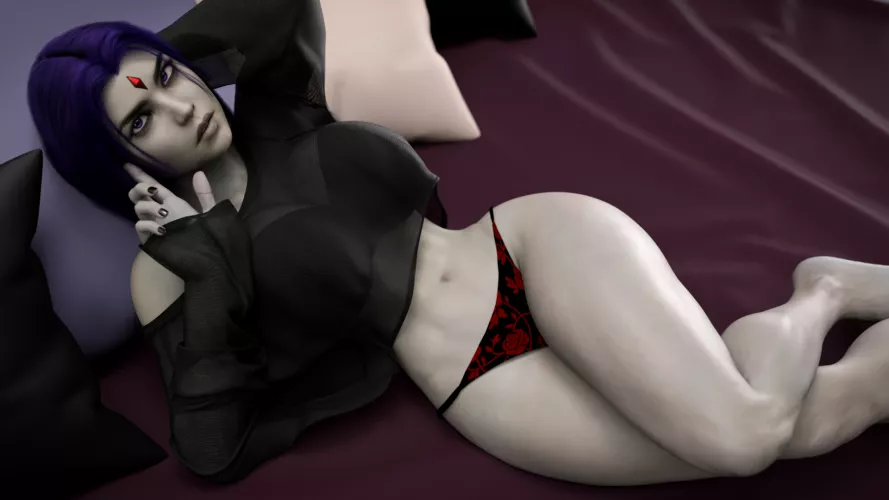 Raven Relaxing (Eventure) by Captain_of_34