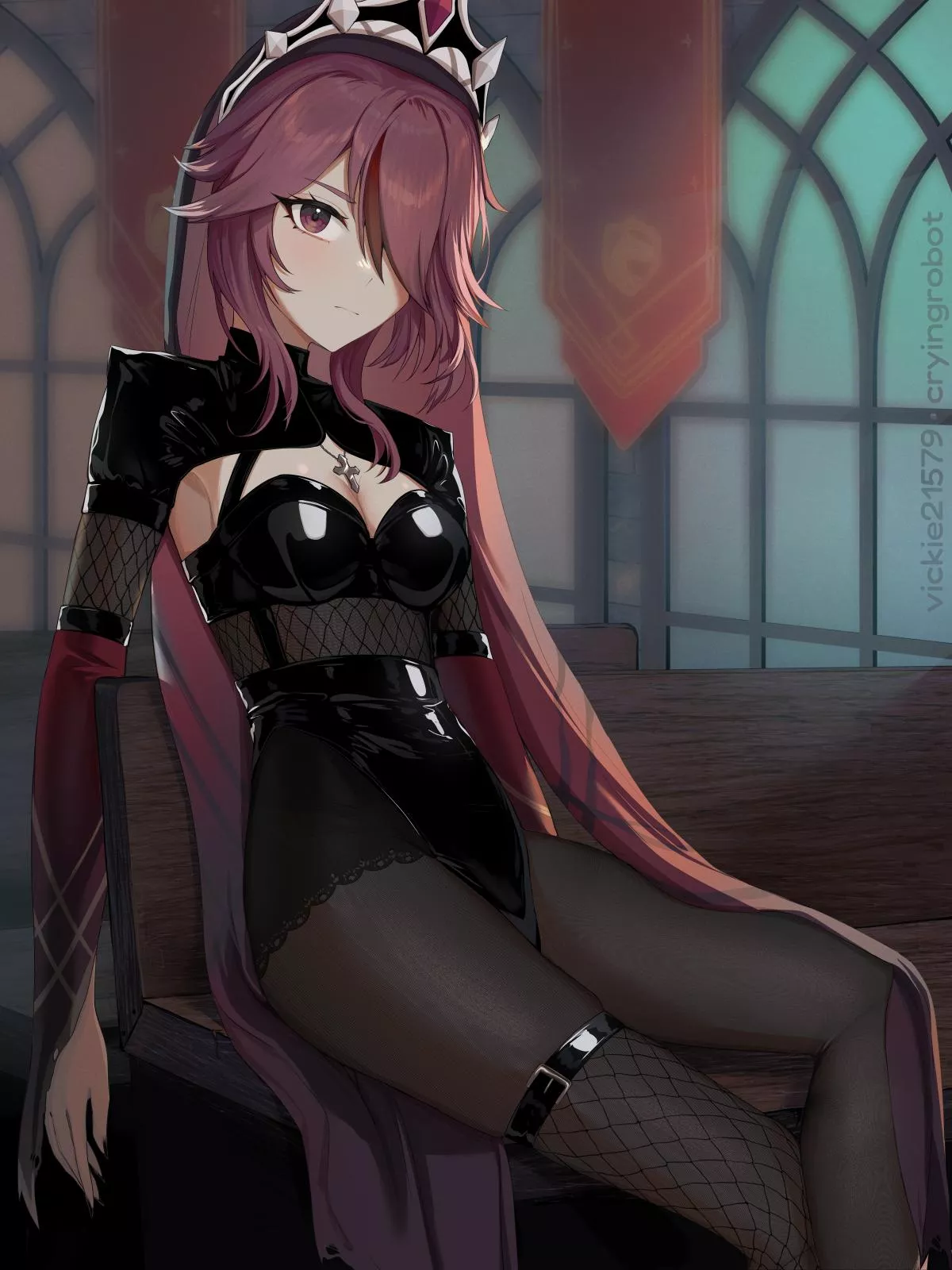 Rosaria [Genshin Impact] posted by CheetahSperm18