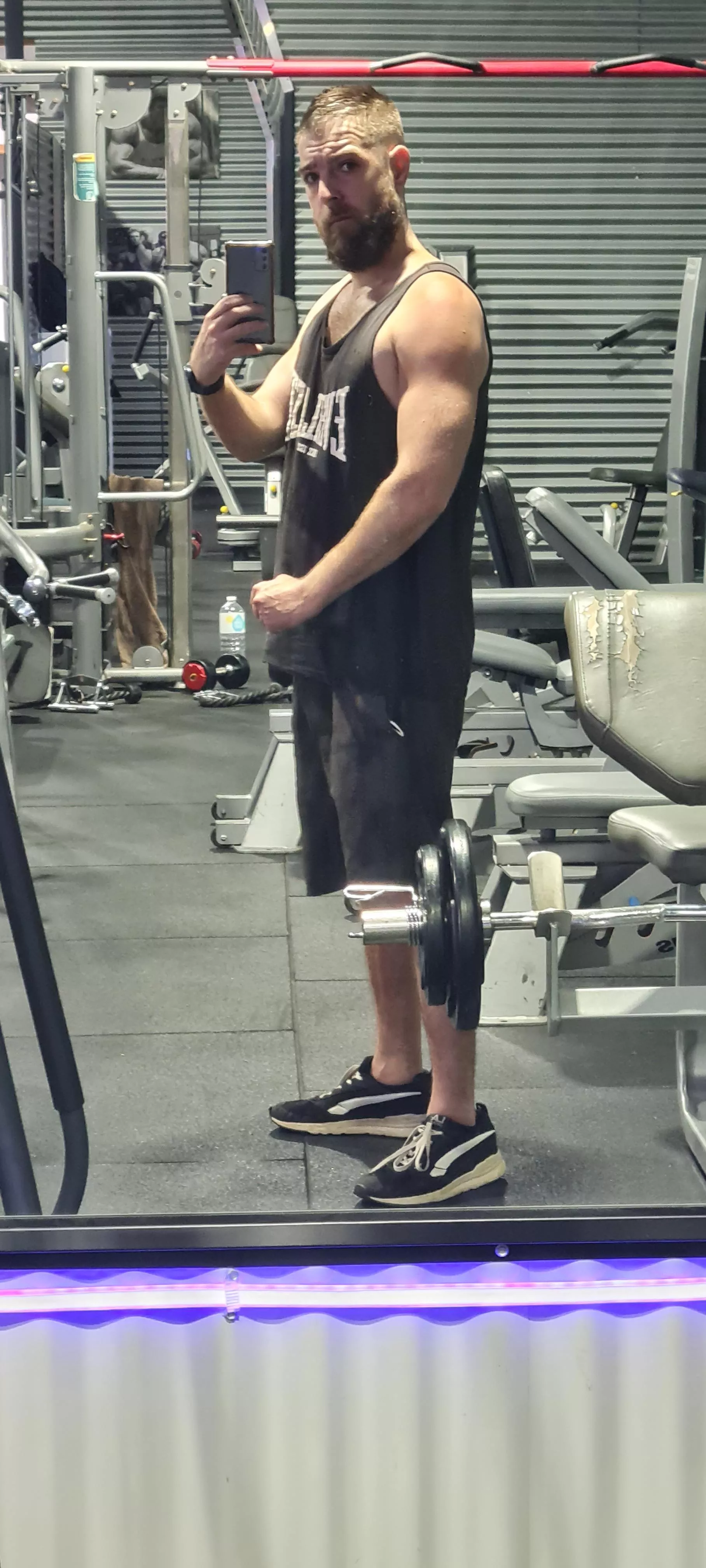 slightly frustrated in the gym just don't seem to be growing lol posted by novajhv