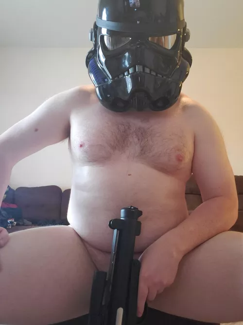 Some dude in a robe told me that I want to take off my armor and make a sexy pose. by TrooperDadbod