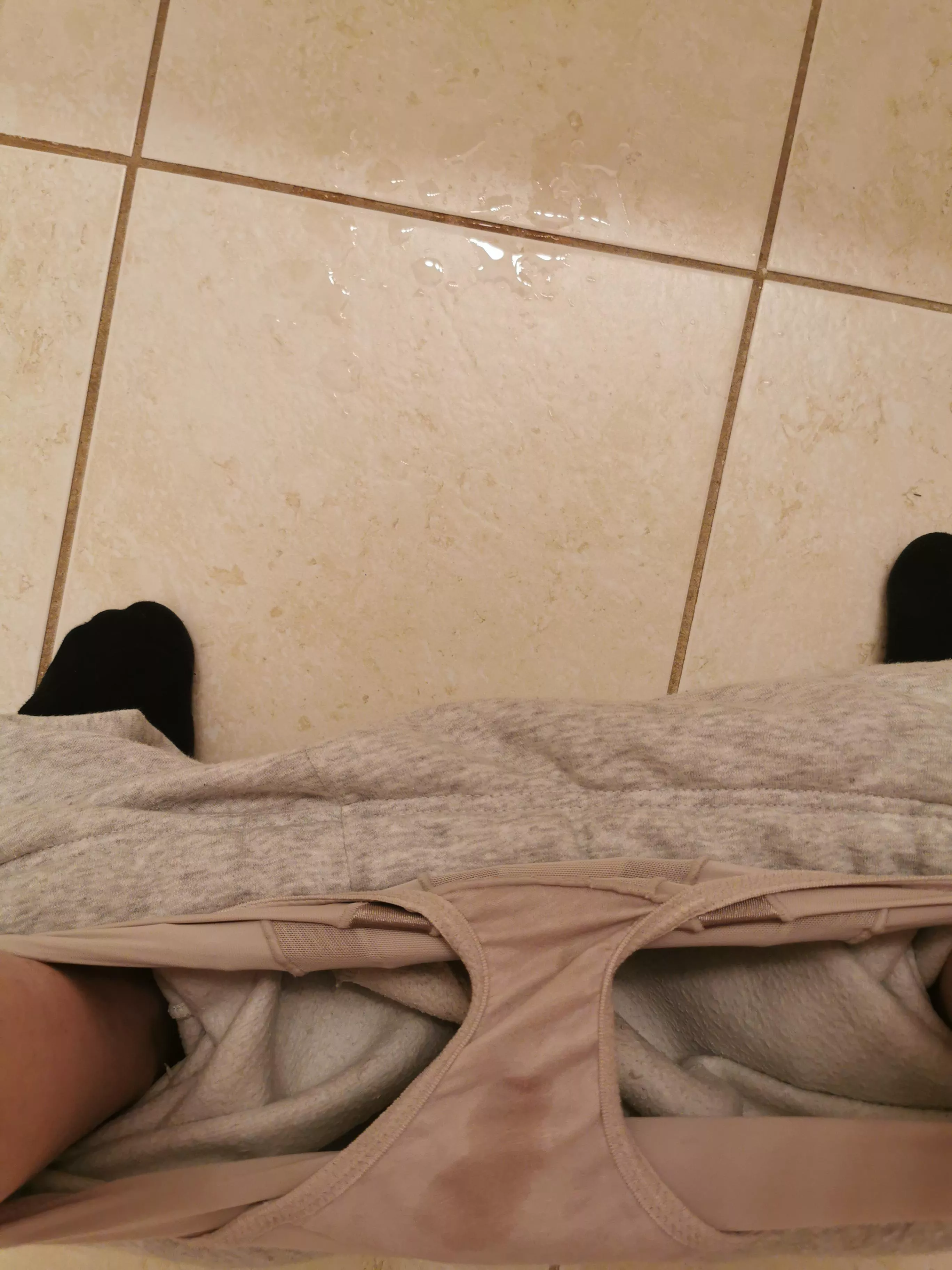 squirted on my floor after wetting my panties posted by Remarkable_Result_99