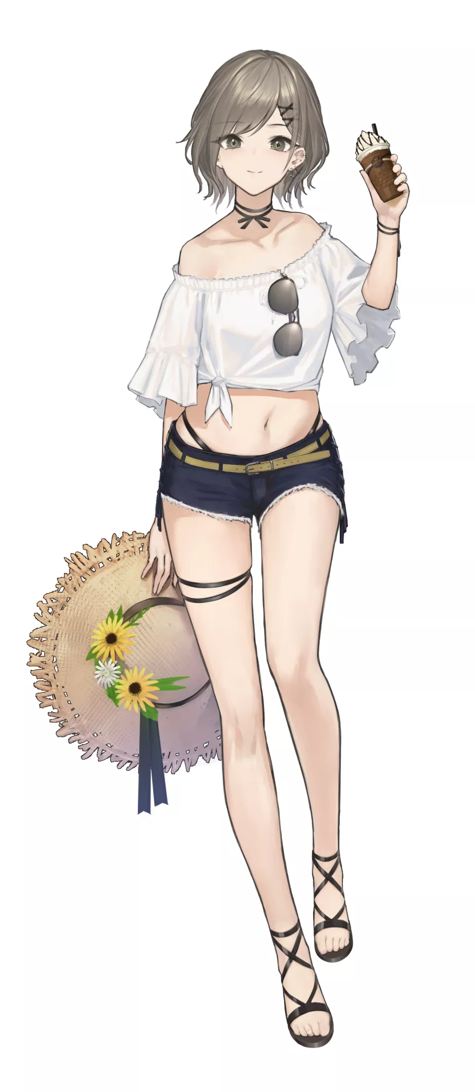 Straw Hat and Coffee (Yakushiku) [Original] posted by UndergroundChronicle