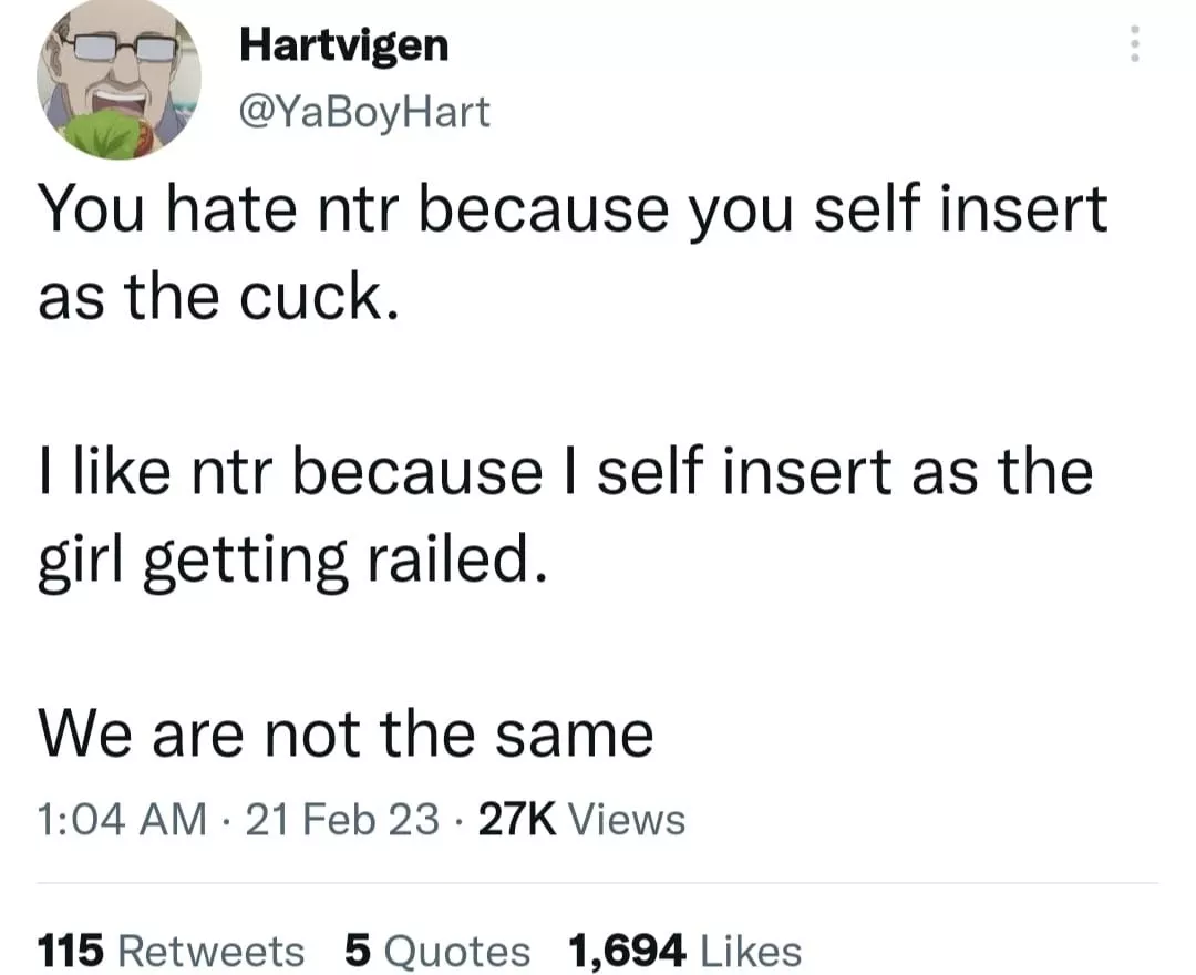 We are not the same posted by erpstephie