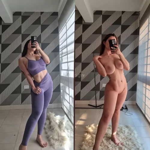 what the gym guys see vs what you see here ;) by irisgw