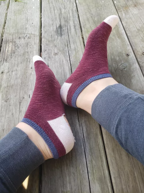 What's that? The smell of my socks airing out on this beautiful day is turning you on? Well go ahead and take a whiff. Don't be shy😘 by naughtylittler