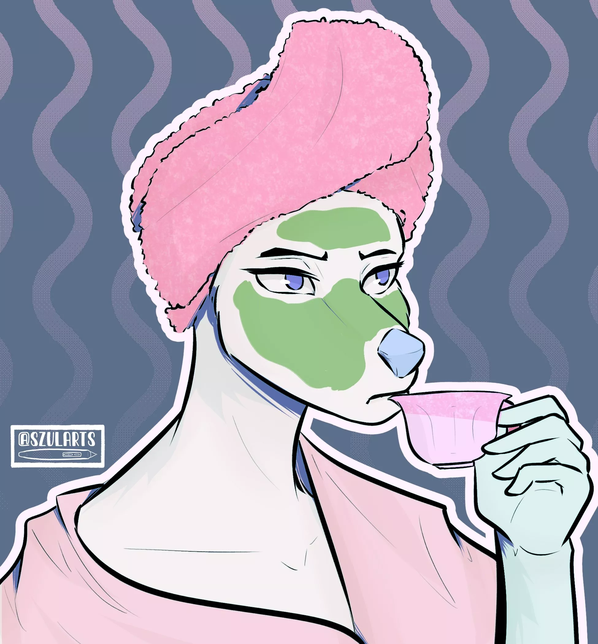 Who else spent it alone on Valentine's Day? Don't tell me that only me (Art by me) posted by sZularts