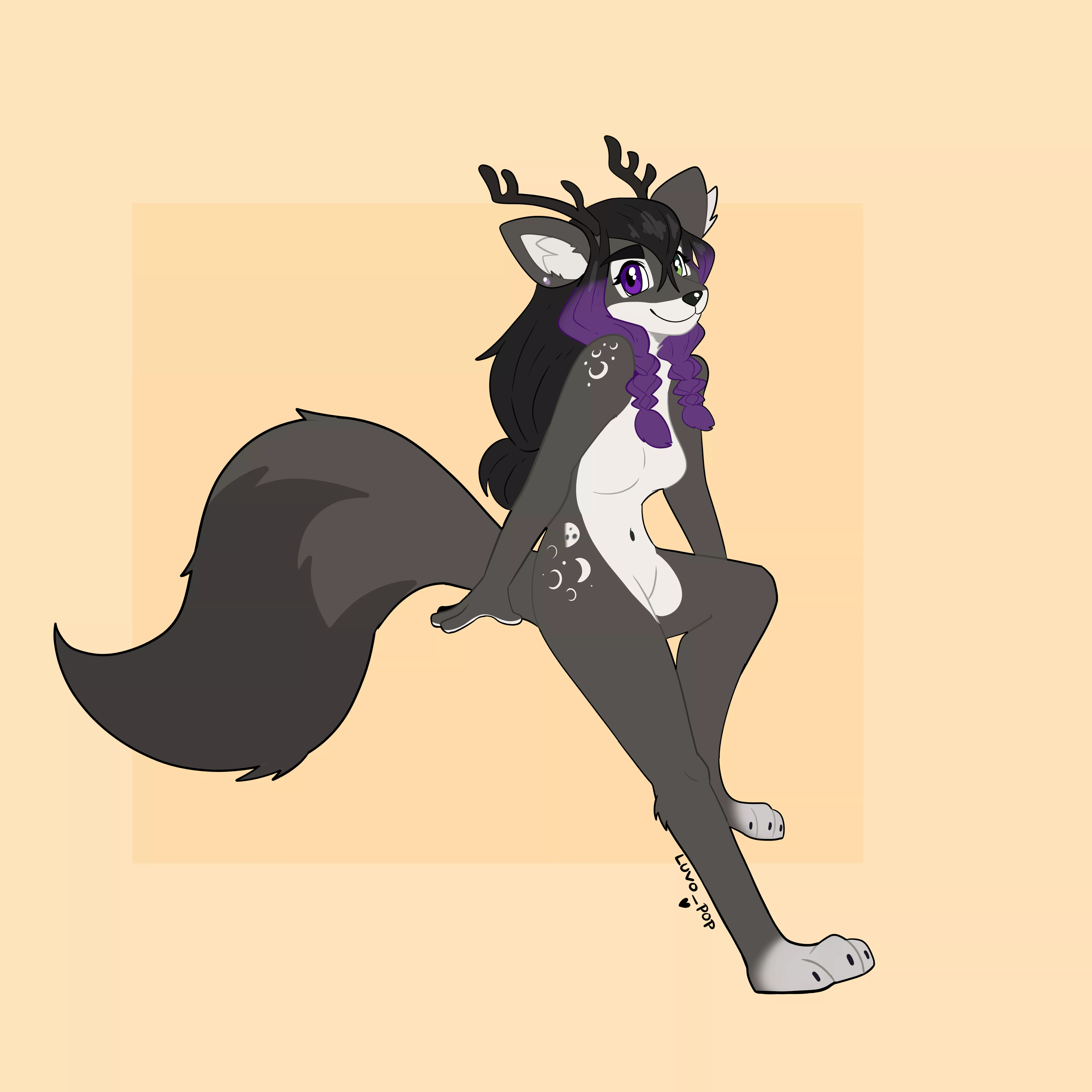 A commission I finished~ 😊 posted by luvo_pop