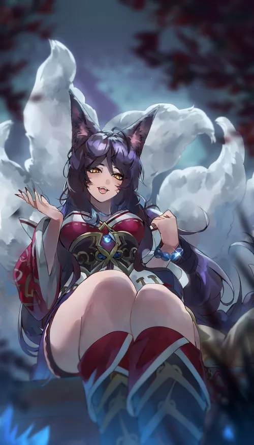 Ahri's Thighs (kanniiepan) by Kaamosteoria