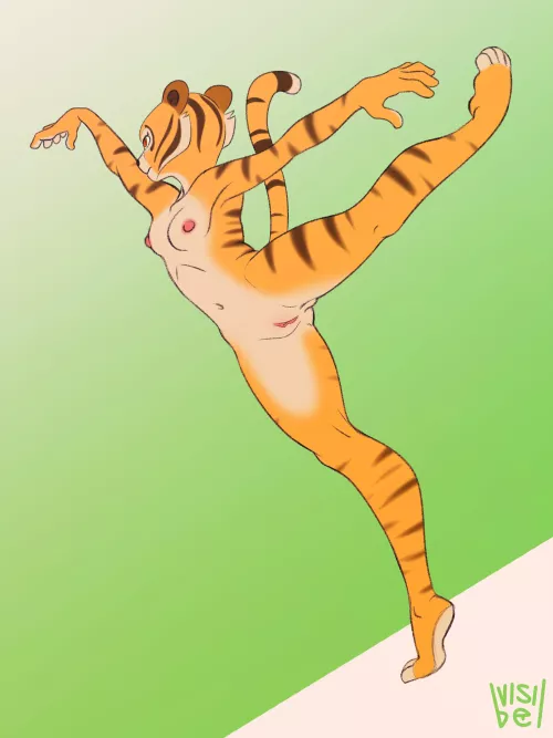 Ballet Tigress [F] (Visibel) by 5headedragon