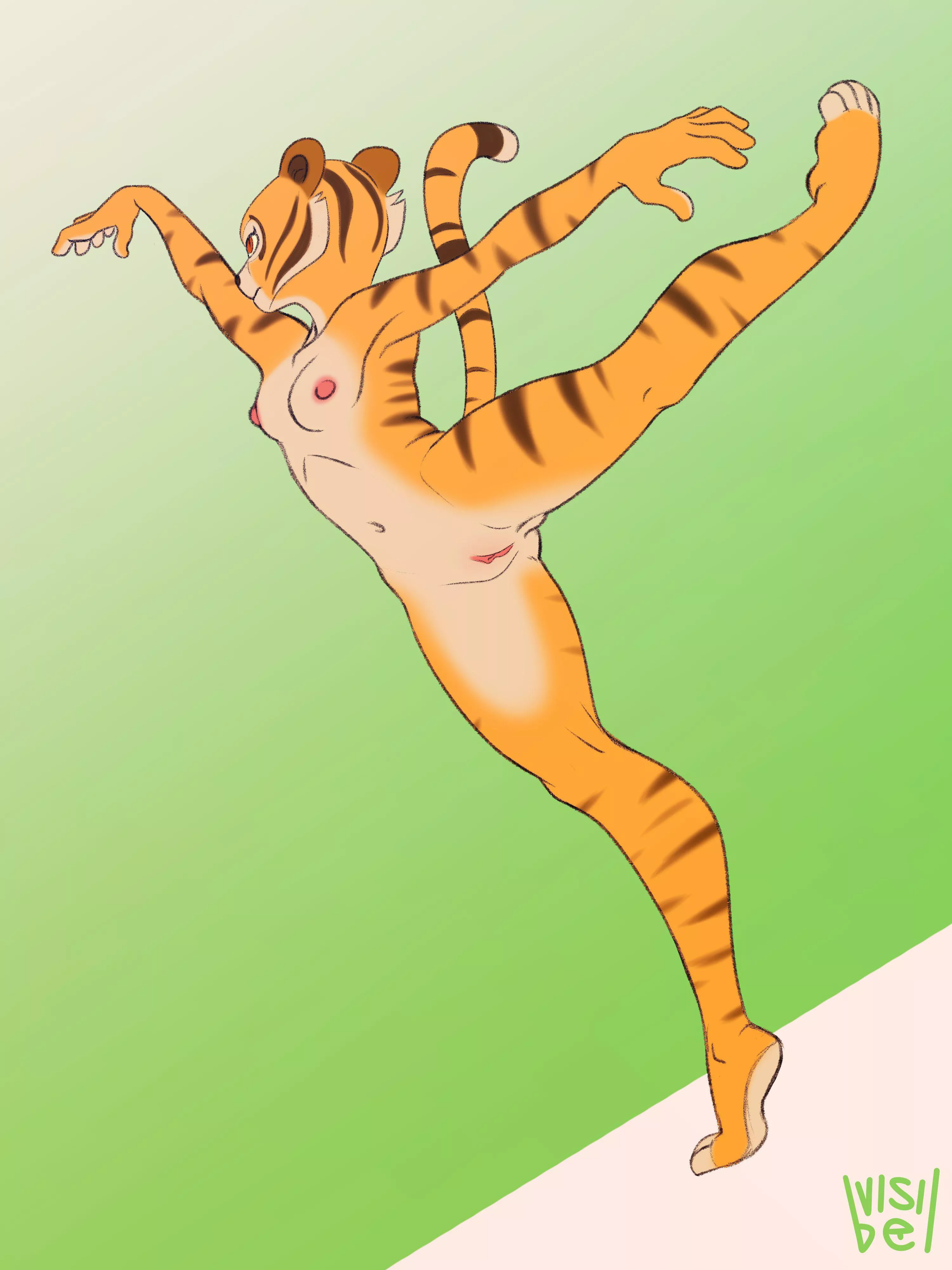 Ballet Tigress [F] (Visibel) posted by 5headedragon