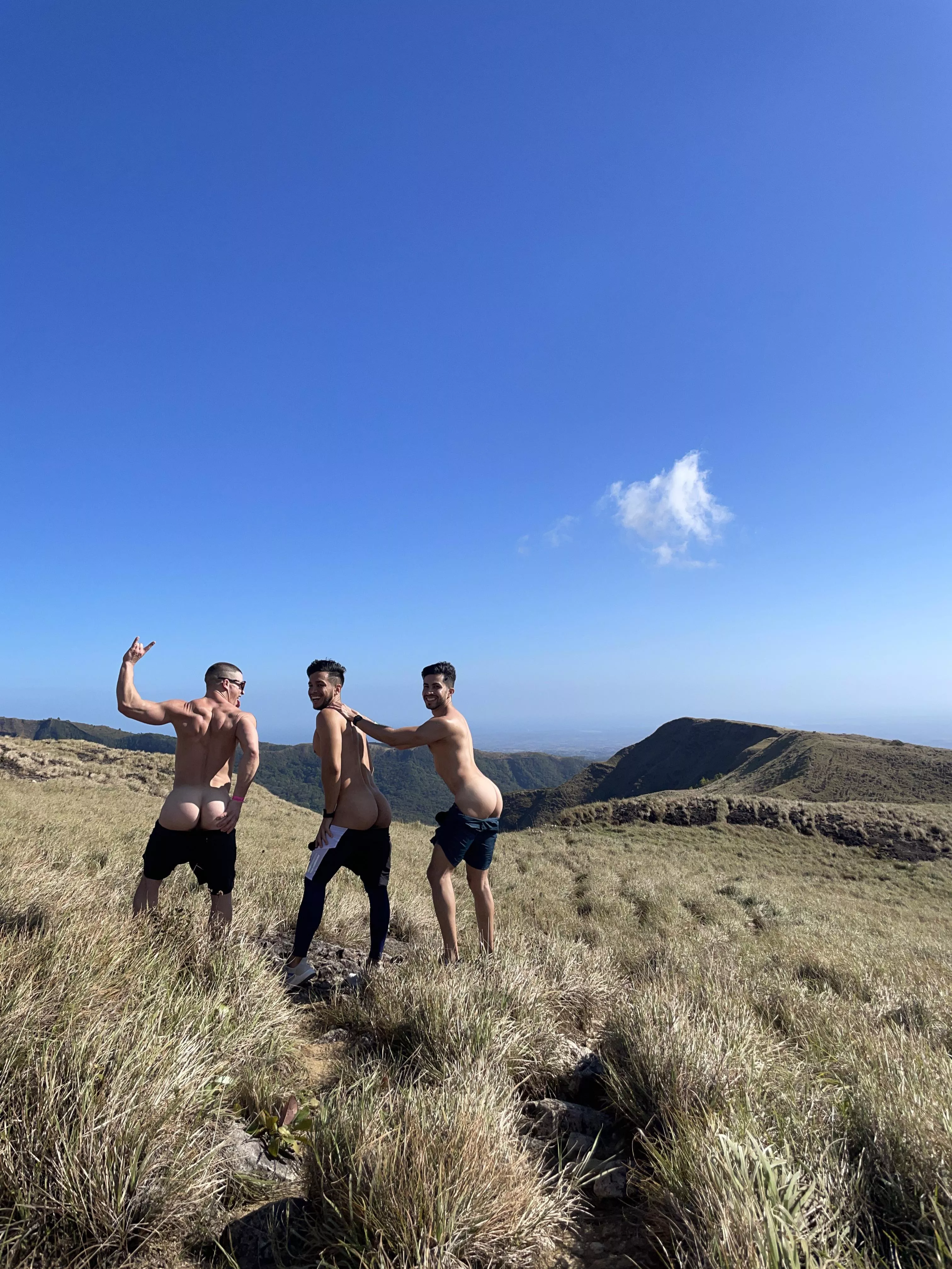 Before fucking in the mountains with my boys 😈🔥 posted by AndresGuedez