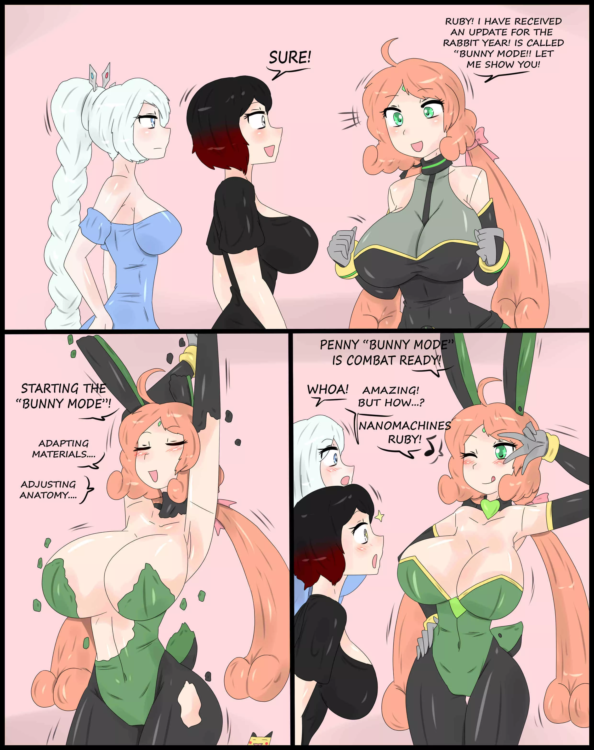 Bunny Mode Penny [tikoriko] posted by RenoWolf200