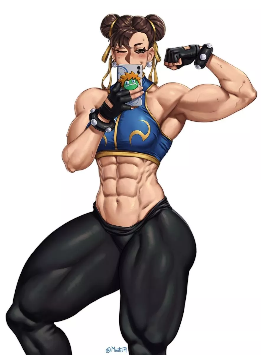 Chun-li (@Mootium) [Street Fighter] posted by TheTMoneyMan