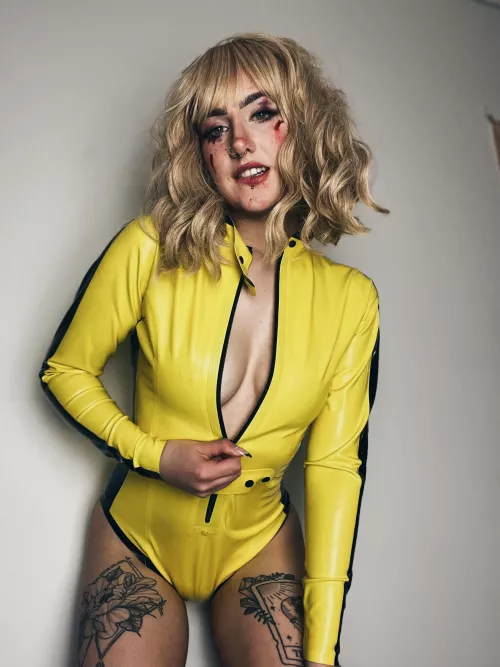 Got a new kill bill latex cosplay ⚔️ by itsflamefoxx