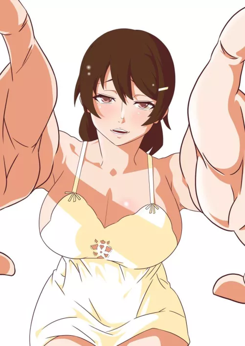 Hanekawa camisole (guchiknight) [Monogatari] by MillionHypotheses