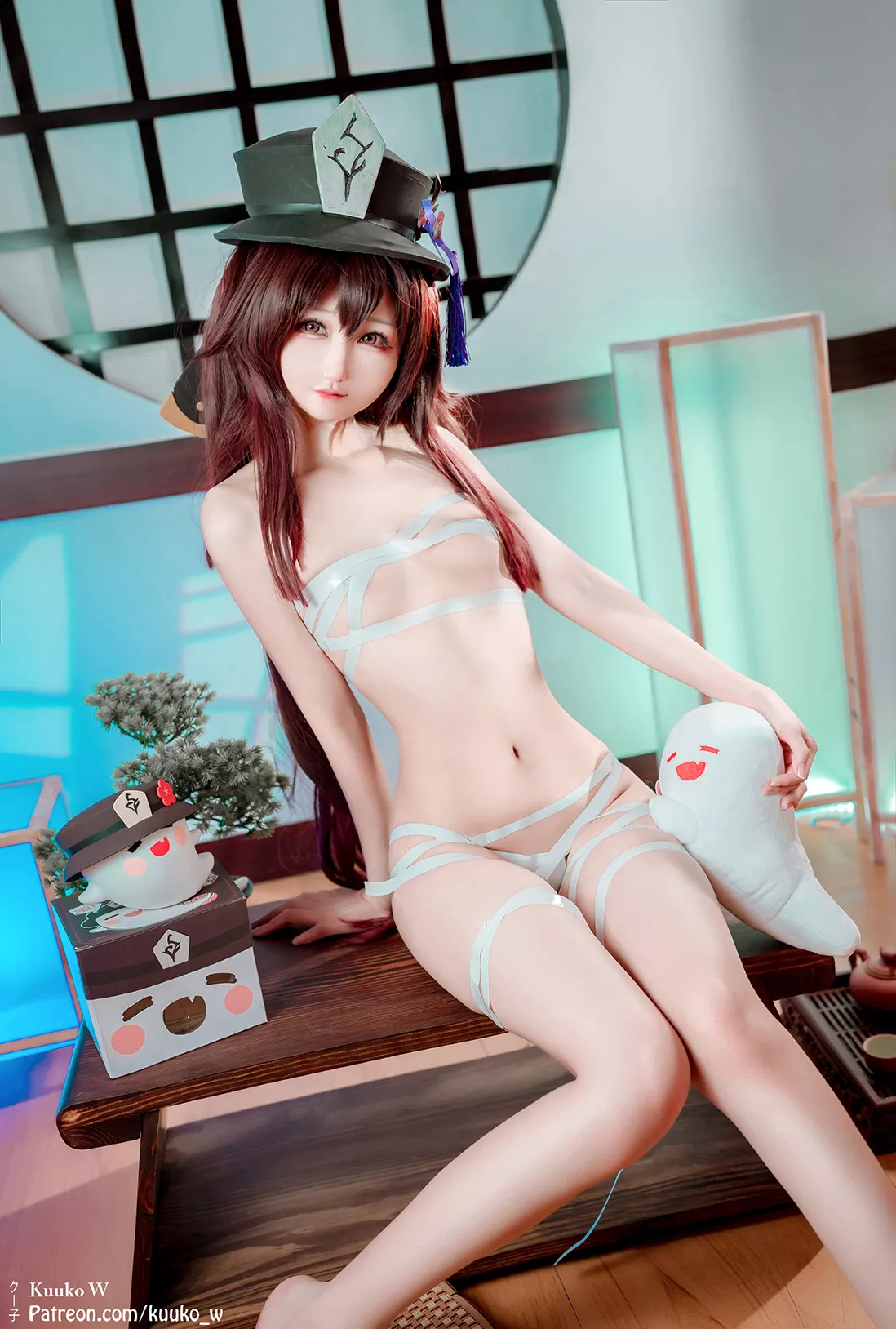 Hutao cosplay by KuukoW from Genshin Impact posted by KuukoCosplayer