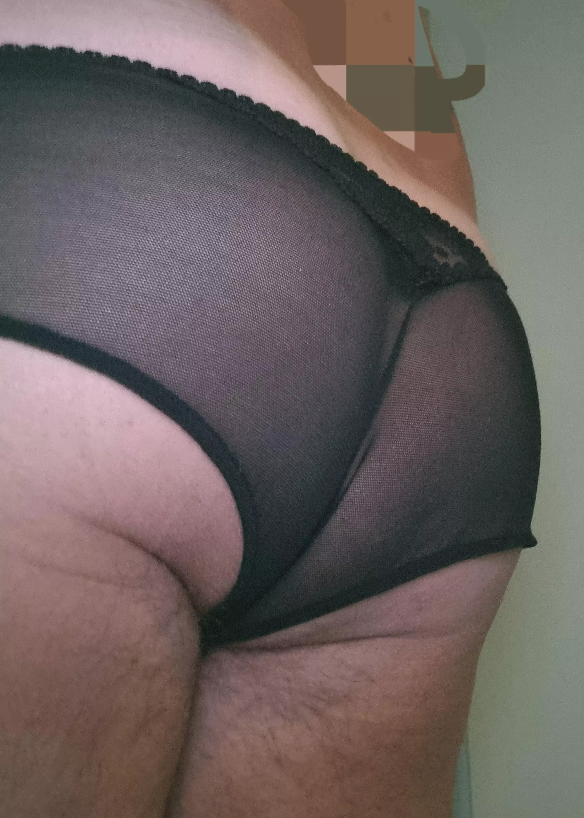 I do like sheer panties on my butt. what do u think 🤔 posted by ImportantToe4738