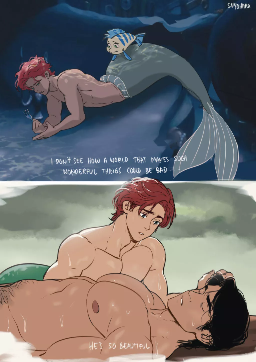 [Little Mermaid] The Little Merman2 (Suyohara) posted by PinkyAndTheKink