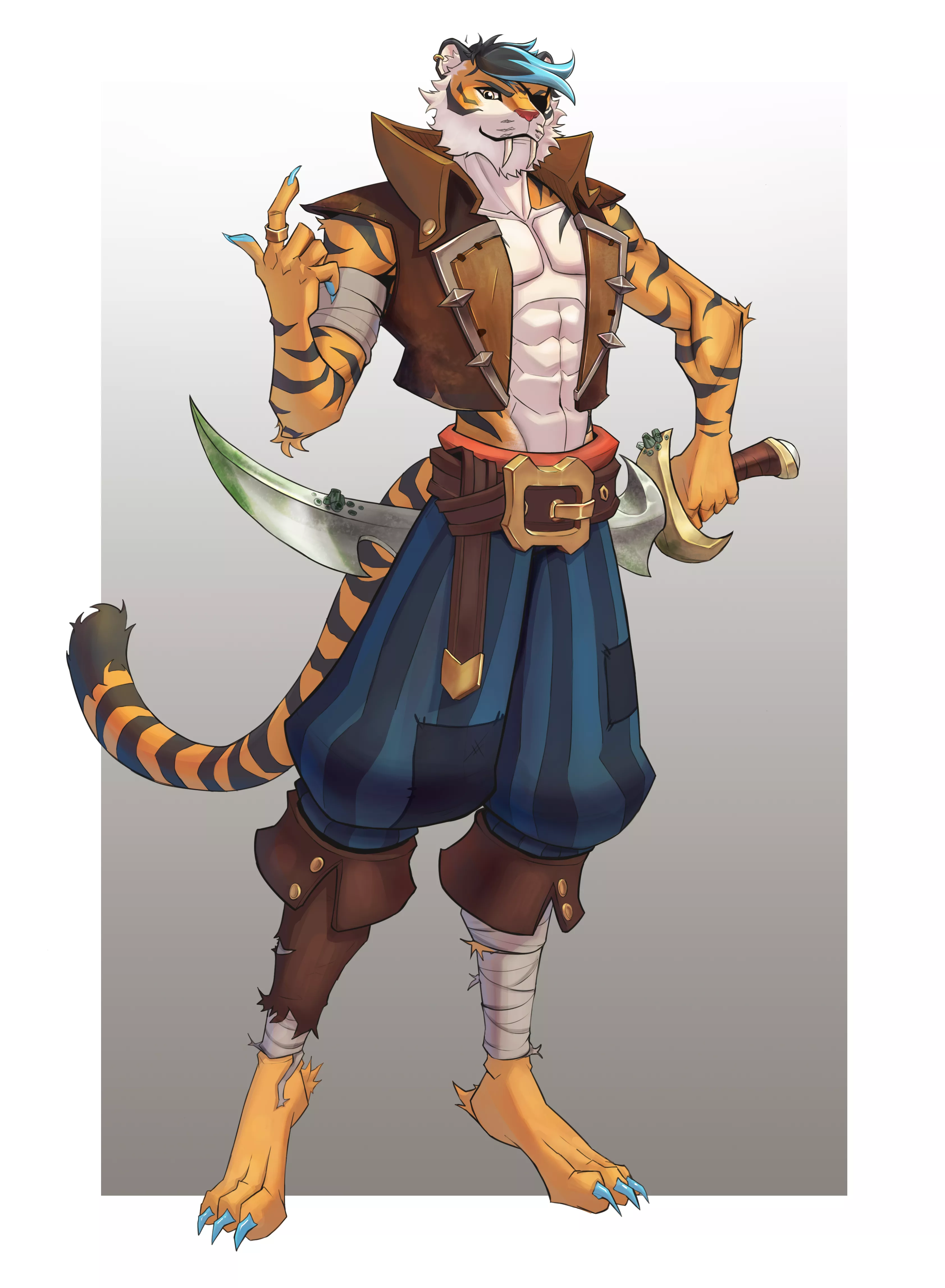 Meet Felix , New Member of the Heart Pirates! Do you want me to draw your fursona as a member? (art by me) posted by nodly_