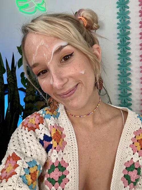 New Achievement Unlocked: No cum in my eyes 🏆 by CosmicStarlight