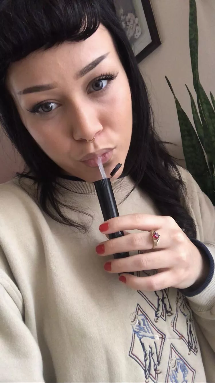 [OC] filling spit vials just for you ❤️ posted by Fetish-foot-job