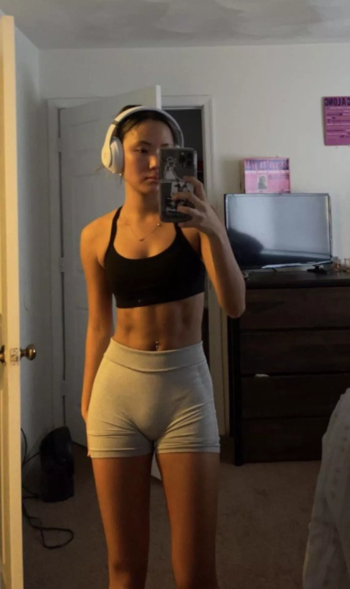 Post workout selfie posted by whattheproblemis1