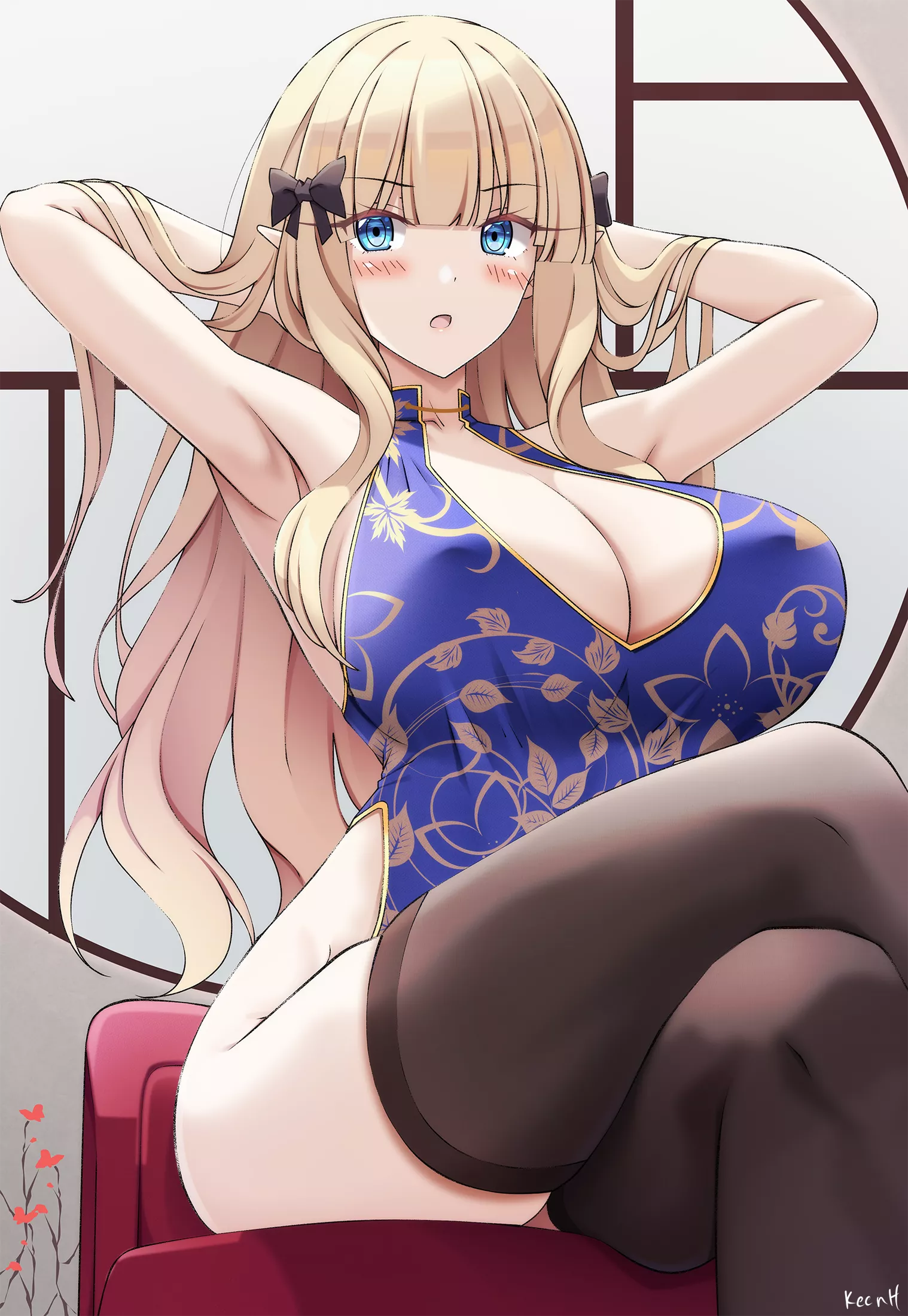 Qipao Saren [Princess Connect] posted by TimTheEvoker5no3