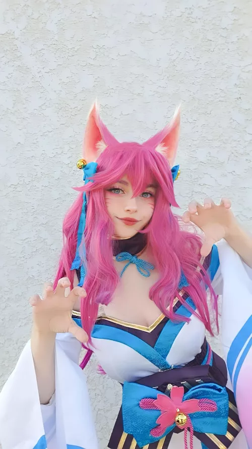 Spirit Blossom Ahri cosplay by vesani.cos by vesanii