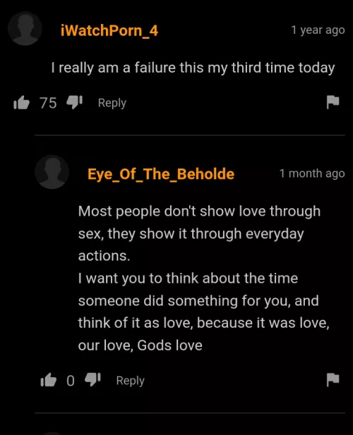 This is free therapy... on porn? by Mascatul_007