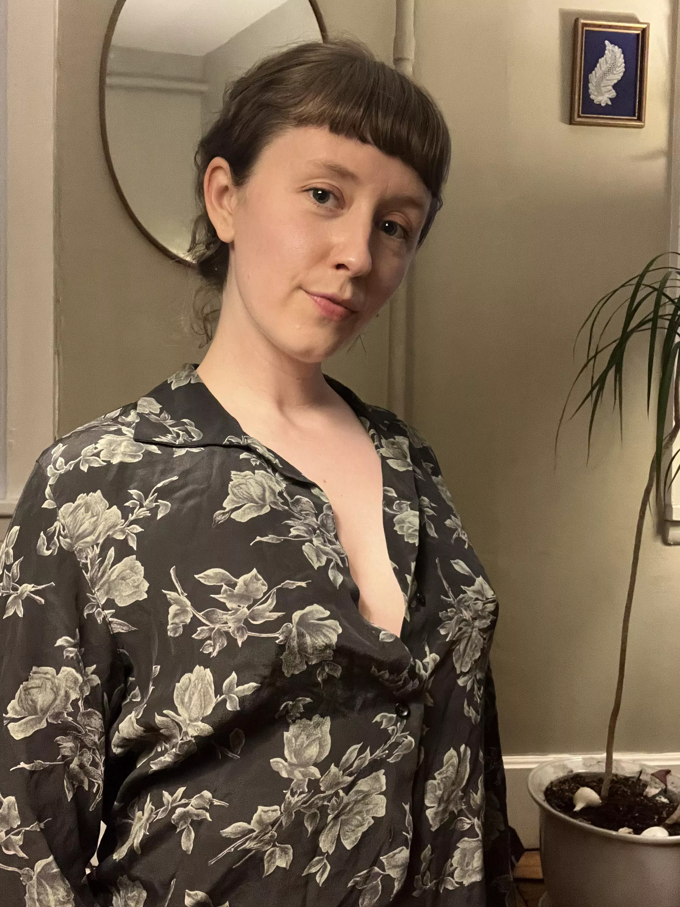 Unfortunately the flowers hide the nips quite well 😢 posted by eternaldarkness12