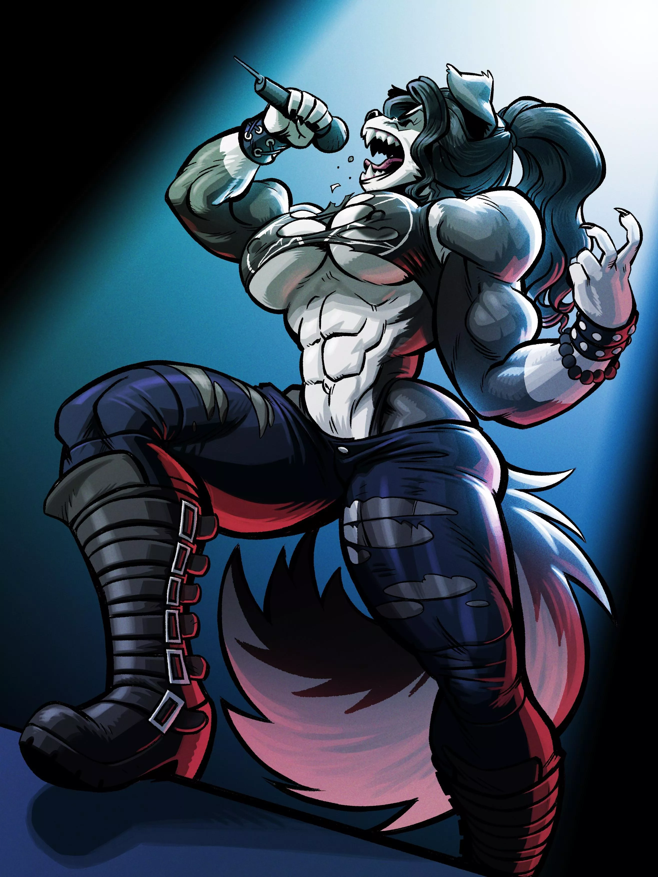 Vania is back, screaming her heart out!! (@tilingart) [@FilutRasiak] posted by TheTMoneyMan