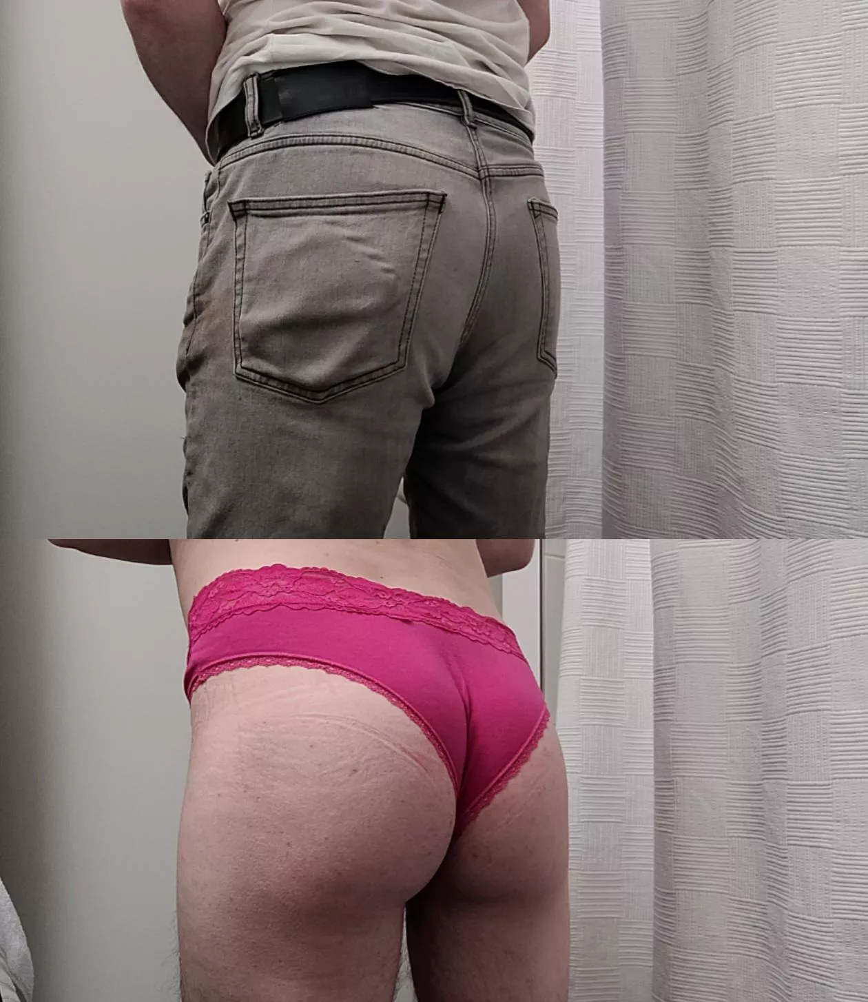 What I Wore under my Man Clothes at work all day. posted by Amelia_CD