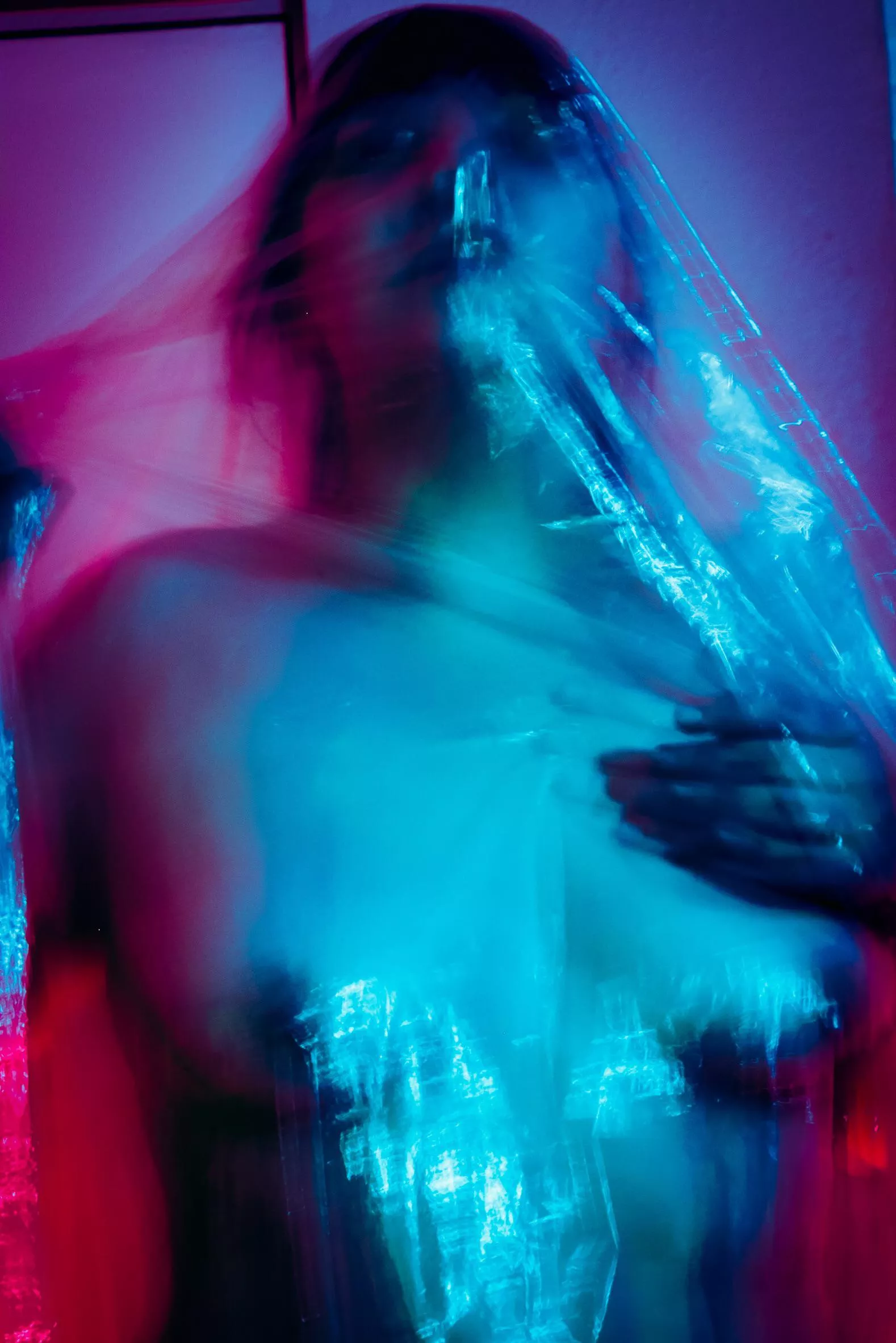 Wrapped in plastic. posted by Shayneich