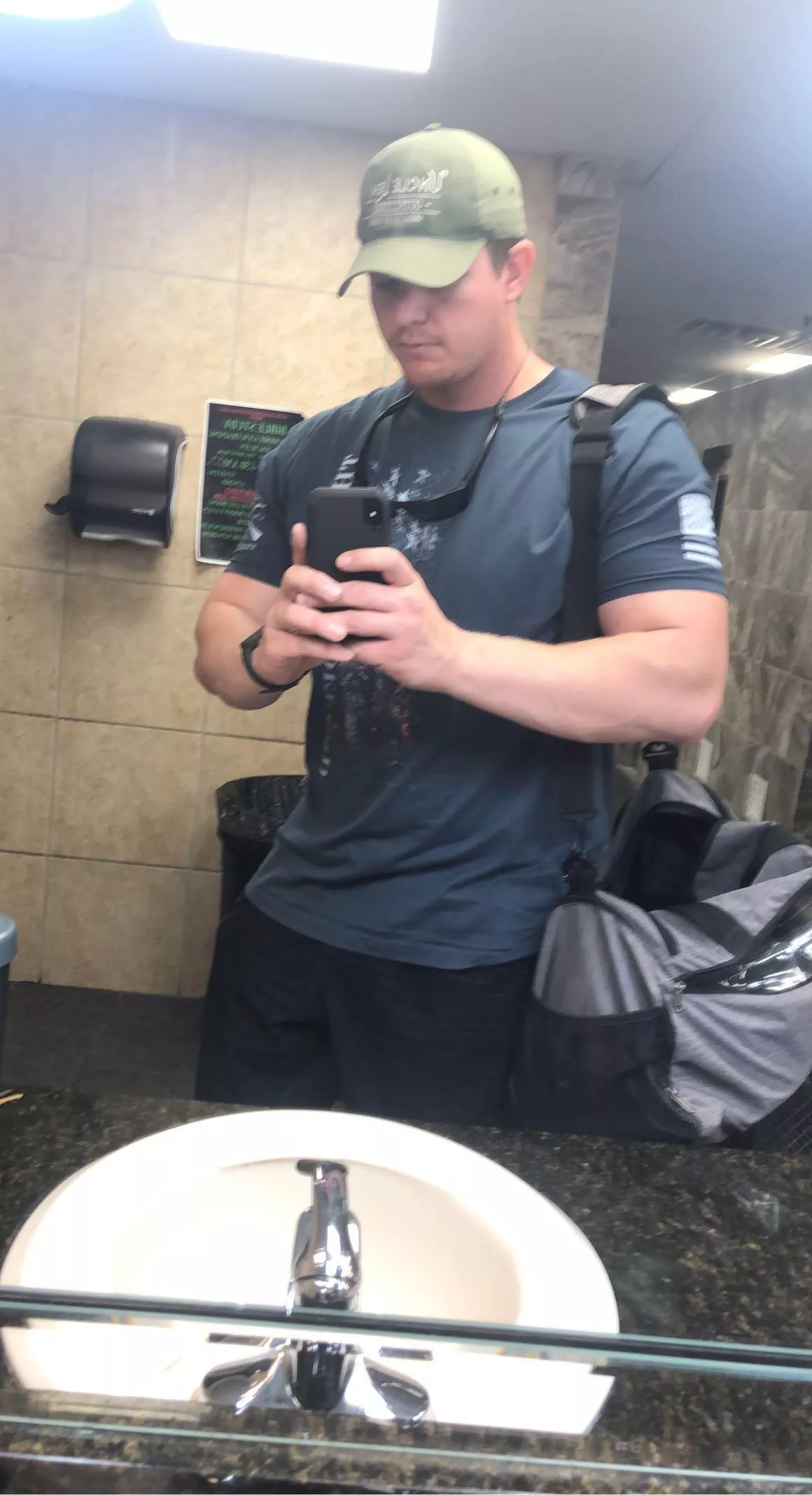 You like big guys? Hope so, 6’5 270lb. Keeping it mild today posted by Bigguy_658__