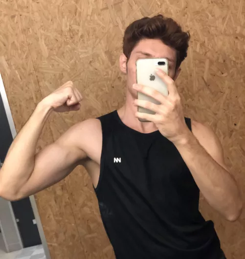 Your tongue sliding on my pits by Bruce_redhead