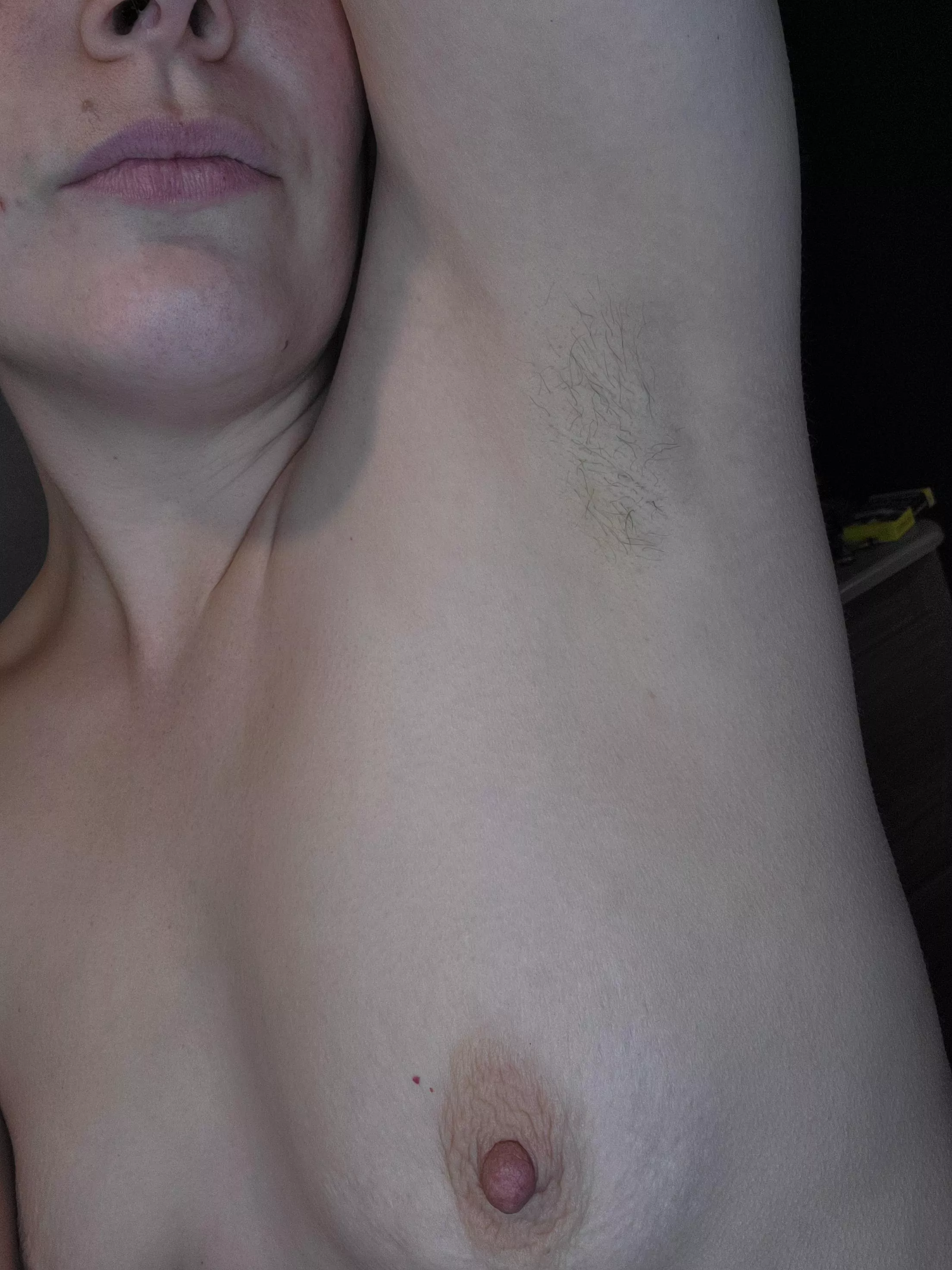 2 weeks worth of growth for you 😘 posted by Enby_Bunny_Goddess