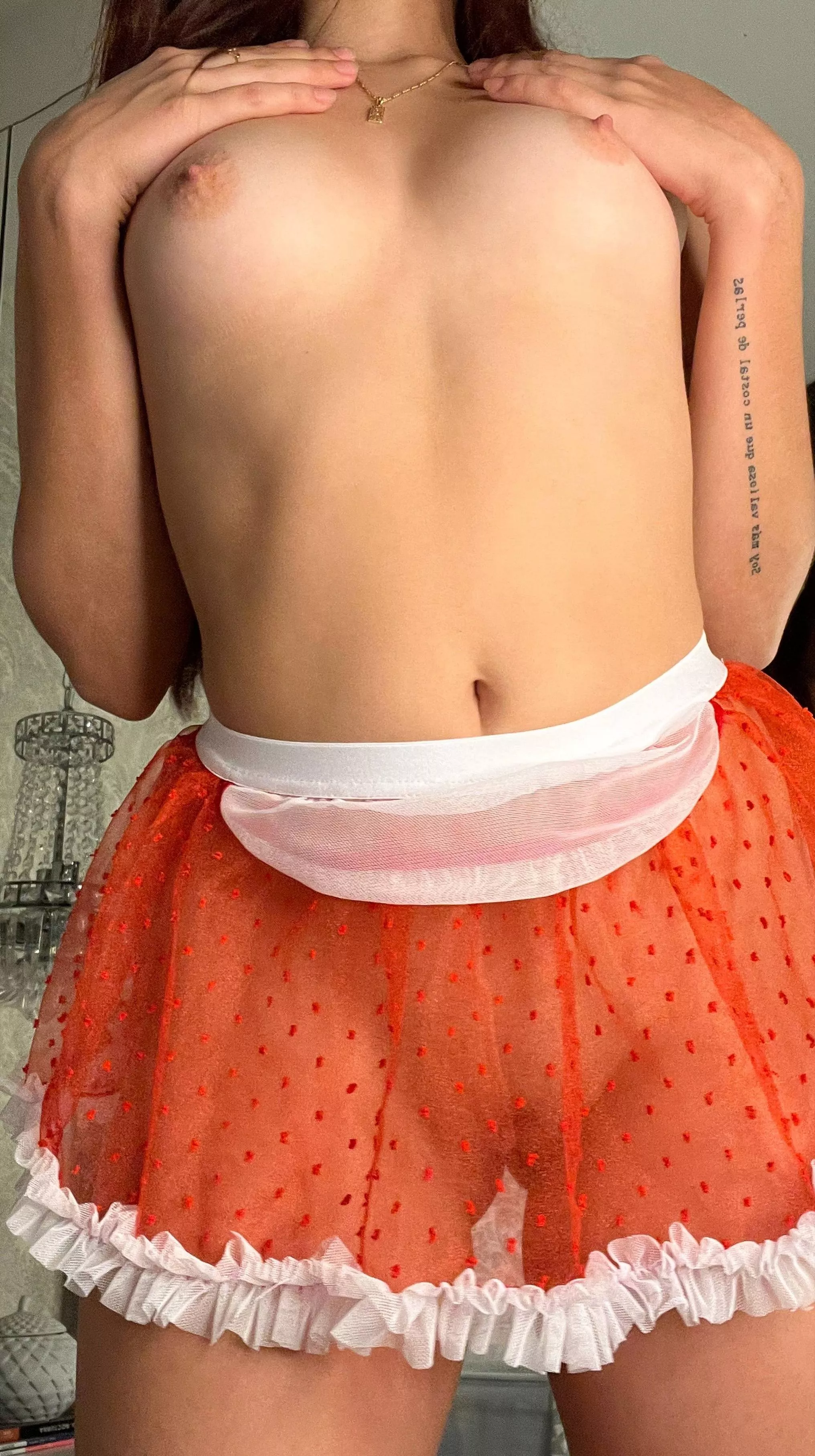 B-cups and a hint of pussy posted by LacreshaBlais