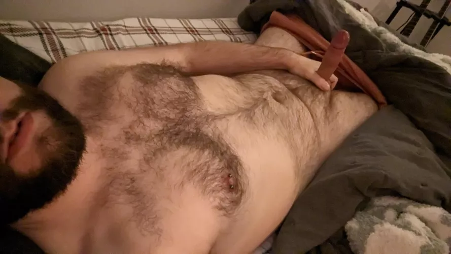 Can't keep it down lately. Need someone who wants a hairy boy to come over 😉 by dogzillaboot