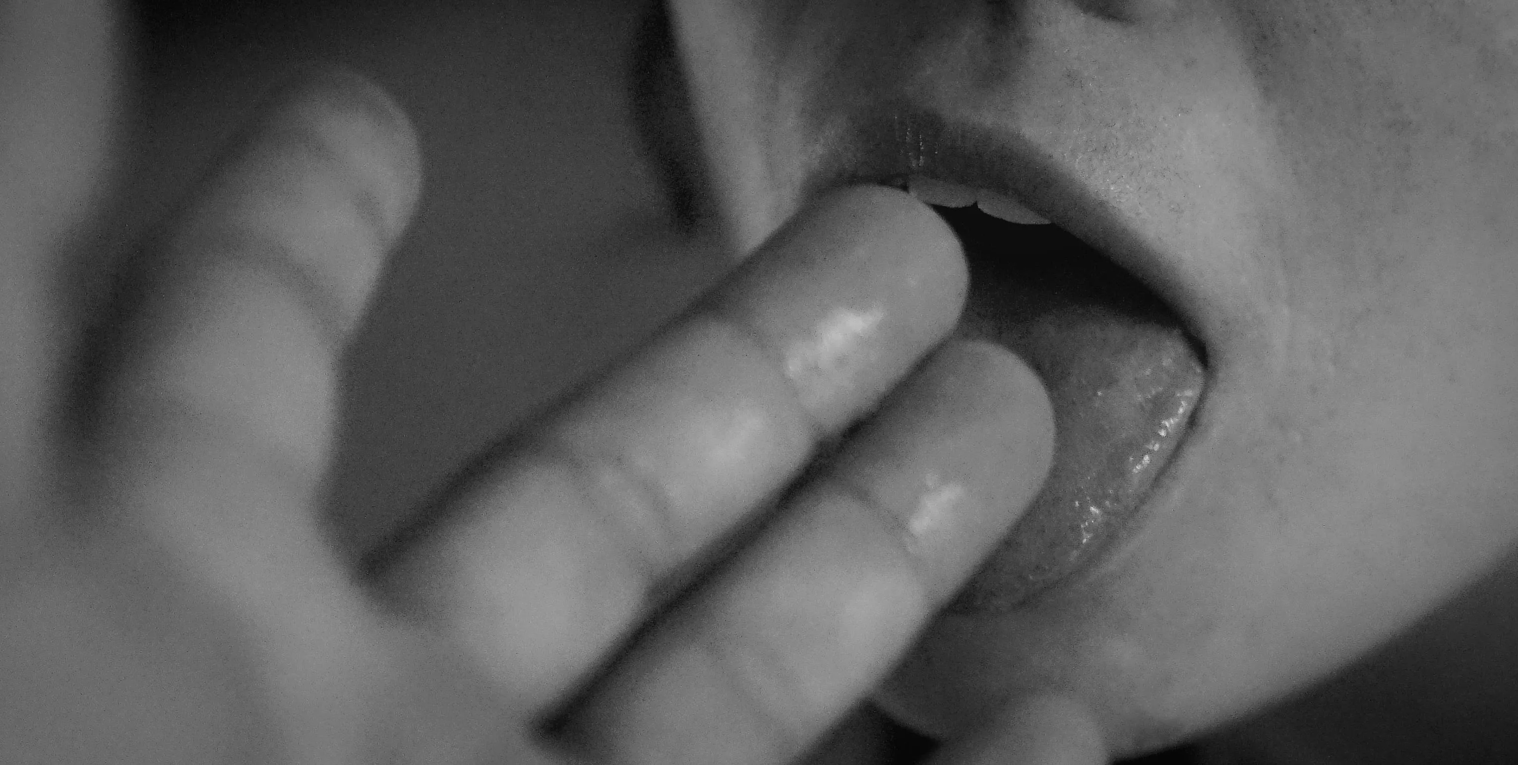 [f] When he forces me to taste the dark holes his fingers have been posted by metacouple