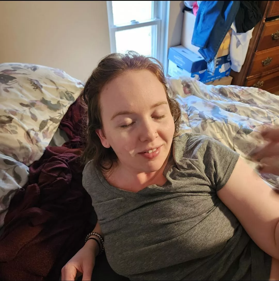 Facial Friday 😈 Maybe do another tonight. posted by Ok_Distribution_205