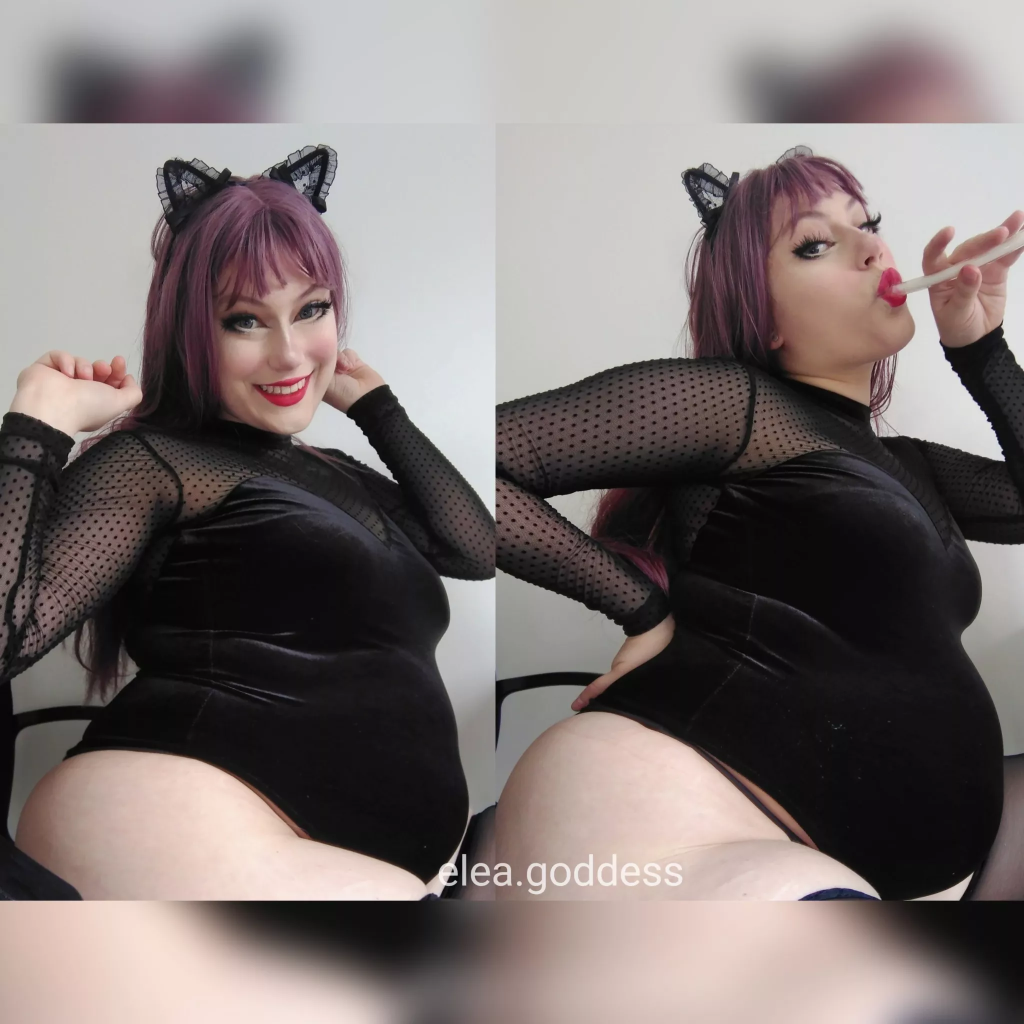 Filling myself up again 😳 posted by elea-goddess