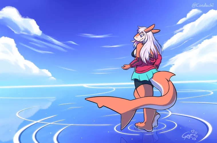 Glass Ocean 🦈 (art by me @Caedachi) by Caedachi